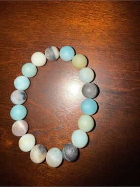 Matte Amazonite bracelet